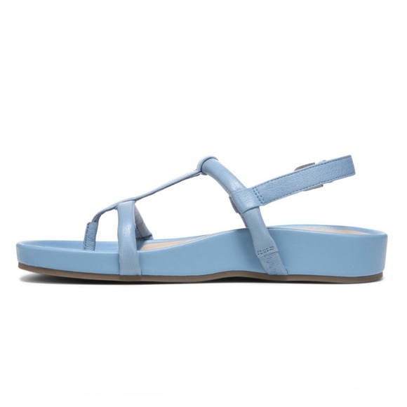 Vionic Adley T-strap sandals- 7 - blue - Picture 6 of 14